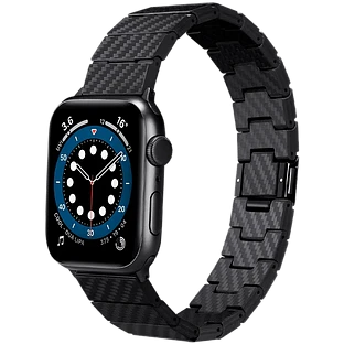 Ремень для Apple Watcch Carbon Fiber Link Bracelet Band - Retro Ремень для Apple Watcch Carbon Fiber Link Bracelet Band - Retro