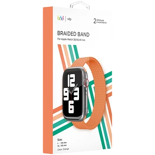 Ремешок VLP Woven nylon strap для Apple Watch 38/40/41 Woven nylon strap Оранжевый для Apple Watch 38/40/41 mm