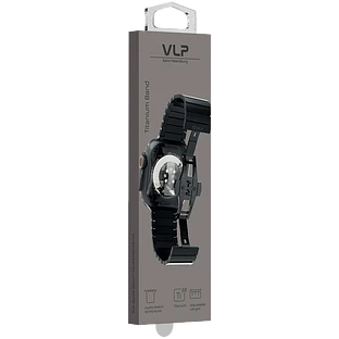 Ремешок VLP Titanium Band для Apple Watch 42/44/45/49, черный Ремешок VLP Titanium Band для Apple Watch 42/44/45/49, черный