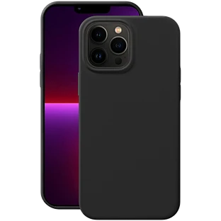 88105, Чехол Liquid Silicone Pro для Apple iPhone 13 Pro Max, черный, картон, Deppa 88105, Чехол Liquid Silicone Pro для Apple iPhone 13 Pro Max, черный, картон, Deppa