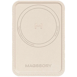 MAGSSORY Wallet Wallet-Cardholder Magssory Duo с MagSafe Слоновая кость MAGSSORY Wallet Wallet-Cardholder Magssory Duo с MagSafe Слоновая кость