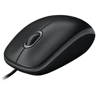 Мышь Logitech B100 for buisness черный оптическая (1000dpi) USB (2but) 910-006605