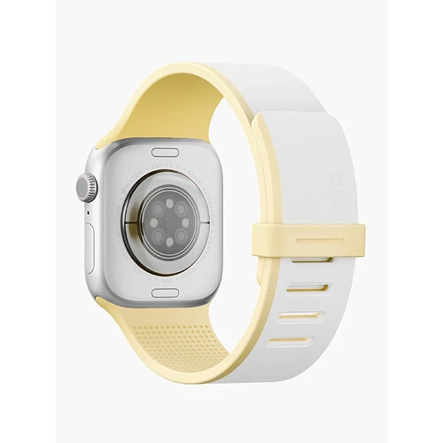 Ремешок Uniq для Apple Watch 42/41/40 mm Revix IV White/Butter Yellow