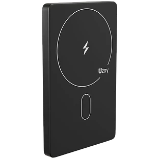 Аккумулятор внешний Uzay Slim Powerbank 5000 mAh, 3A, USB-C, Lightning, черный Аккумулятор внешний Uzay Slim Powerbank 5000 mAh, 3A, USB-C, Lightning, черный