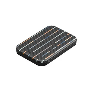 Внешний аккумулятор UNIQ Lexa 5000 DE Premium Leatherette Magnetic Power Bank (Черный)