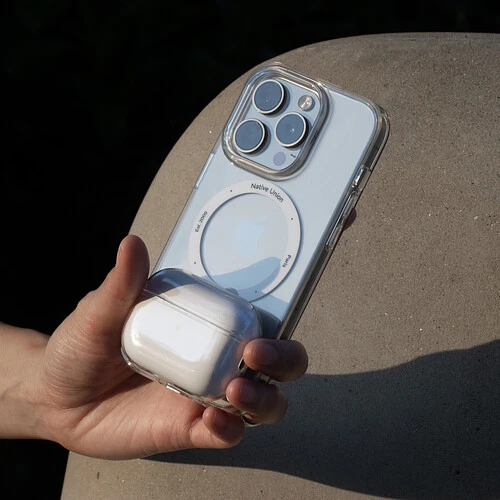 (RE)CLEAR CASE, чехол защитный NATIVE UNION для Airpods Pro 2, цвет: прозрачный