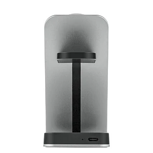 Беспроводное зарядное устройство uBear Level Ultra, 25Вт, с поддержкой MagSafe, Qi2, серебристый