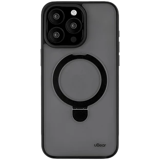 Чехол защитный uBear Clip Mag Case, iPhone 15 Pro, MagSafe, черный Чехол защитный uBear Clip Mag Case, iPhone 15 Pro, MagSafe, черный