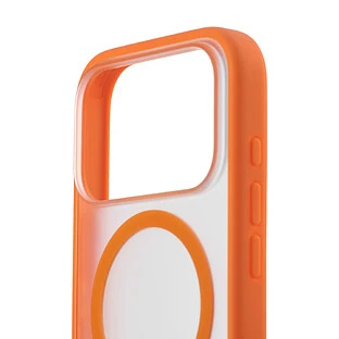 Чехол защитный uBear Cloud Mag Case для iPhone 17 Pro Max, MagSafe совместимый, усиленный, силк-тач, оранжевый Чехол защитный uBear Cloud Mag Case для iPhone 17 Pro Max, MagSafe совместимый, усиленный, силк-тач, оранжевый