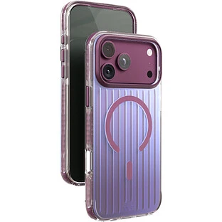 Чехол защитный VLP Pulse Case с MagSafe для iPhone 18 Pro Max, темно-вишневый
