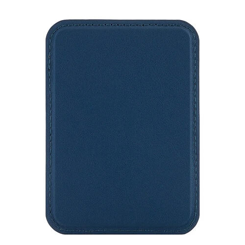 Магнитный кардхолдер uBear Split, эко-кожа, тёмно-синий