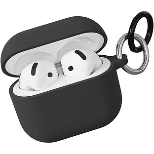 Чехол защитный VLP Charm Case для AirPods 4, черный