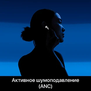 AirPods 4 с активным шумоподавлением