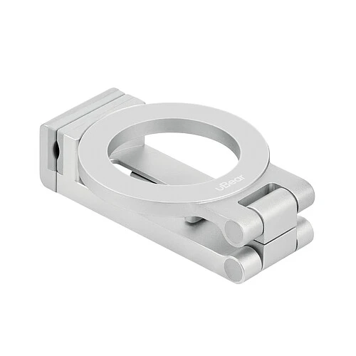 Магнитный держатель uBear Lock, совместимый с MagSafe, серебристый