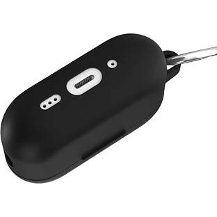 Чехол силиконовый VLP Grase Case для AirPods Pro 3, черный