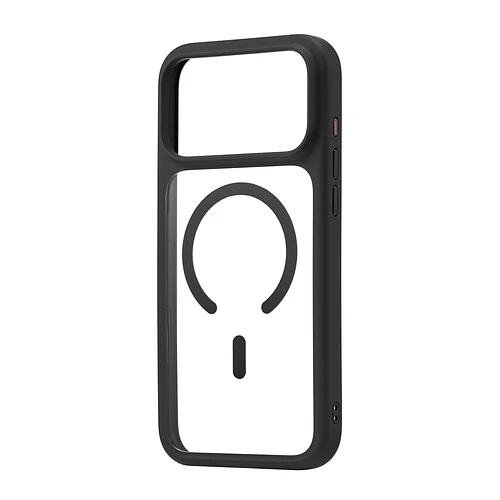 Чехол защитный uBear Shade Case для iPhone 18 Pro Max, MagSafe совместимый, усиленный, силк-тач, черный