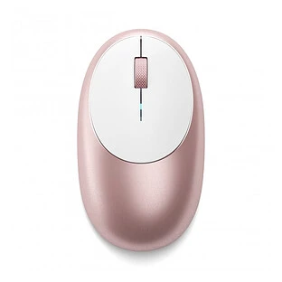 Беспроводная компьютерная мышь Satechi M1 Bluetooth Wireless Mouse. Цвет розовый