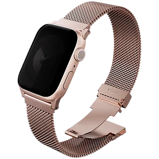 Uniq для Apple Watch 49/46/45/44 mm ремешок Dante PRO Strap Mesh Steel Metallic Rose Uniq для Apple Watch 49/46/45/44 mm ремешок Dante PRO Strap Mesh Steel Metallic Rose
