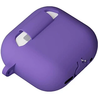 Чехол защитный VLP Charm Case для AirPods 4, лавандовый
