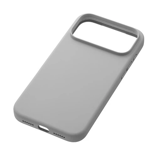 Чехол защитный uBear Touch Mag Case для iPhone 18 Pro Max, MagSafe совместимый, силикон, софт-тач, светло-серый 