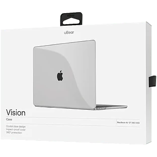Чехол защитный uBear Vision Case для MacBook Air 13" (M2 | M3 | M4), прозрачный