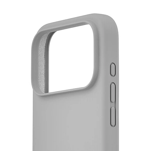 Чехол защитный uBear Touch Mag Case для iPhone 18 Pro, MagSafe совместимый, силикон, софт-тач, светло-серый