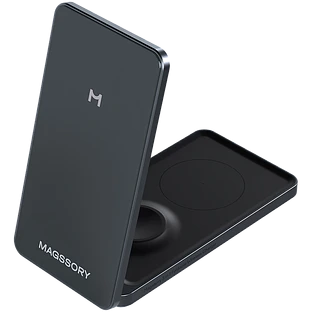 MAGSSORY Беспроводное зарядное устройство, 22 Вт, Чёрный