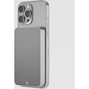 Аккумулятор внешний VLP Diamond Energy MagSafe, Qi2, 10000 mAh, USB-C, натуральный титан