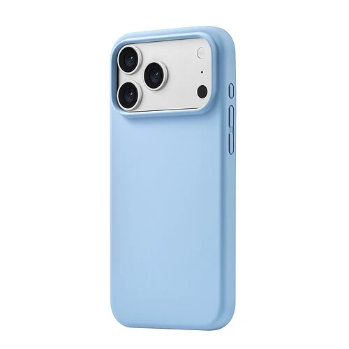 Чехол защитный uBear Touch Mag Case для iPhone 18 Pro Max, MagSafe совместимый, силикон, софт-тач, голубой