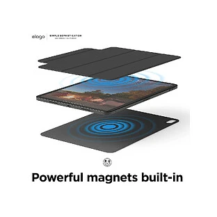 Чехол Elago для iPad Air 10.9 (2020/22 4/5th)/11 (М2-М4) Magnetic Folio Dark Grey