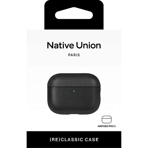 (RE)CLASSIC CASE, чехол защитный NATIVE UNION для AirPods Pro 3, цвет: черный
