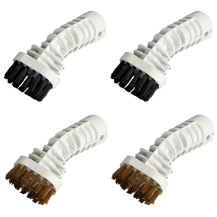 AENO  для SM1Plastic scraper brush+Metal scraper brush для steam mop SM1  (Plastic Scraper Brush - 2 pcs Metal Scraper Brush - 2 pcs)