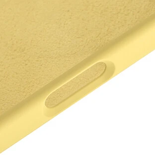 Чехол защитный uBear Touch Mag Case для iPhone 17 Pro, MagSafe совместимый, силикон, софт-тач, светло-желтый