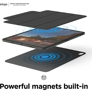 Чехол Elago для iPad Air 10.9 (2020/22 4/5th)/11 (М2-М4) Magnetic Folio Dark Grey