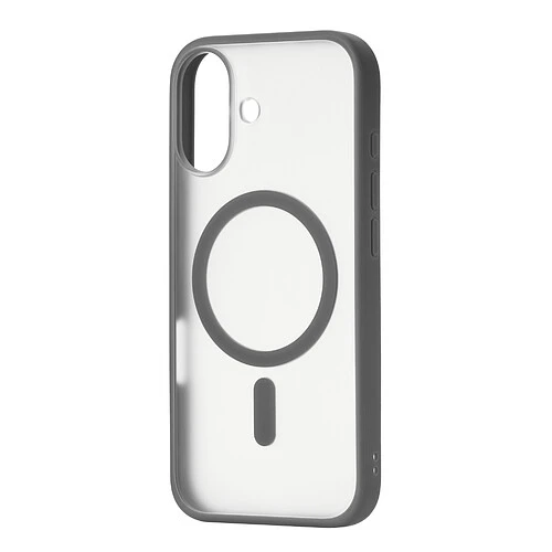 Чехол защитный uBear Cloud Mag Case для iPhone 17, MagSafe совместимый, усиленный, силк-тач, серый Чехол защитный uBear Cloud Mag Case для iPhone 17, MagSafe совместимый, усиленный, силк-тач, серый