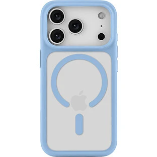 Чехол защитный uBear Shade Case для iPhone 18 Pro, MagSafe совместимый, усиленный, силк-тач, голубой