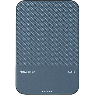 Внешний аккумулятор NATIVE UNION (Re) Classic Power Bank Magnetic, 5000mAh, цвет: синий Внешний аккумулятор NATIVE UNION (Re) Classic Power Bank Magnetic, 5000mAh, цвет: синий