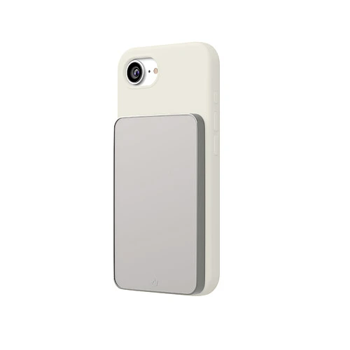 Чехол защитный VLP Aster Case с MagSafe для iPhone 16e/17e белый