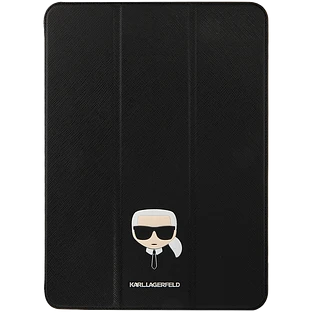 Обложка Smart Folio LAGERFELD Saffiano Karl head  Серебристая для iPad Pro 11-inch (4th поколение)/Pro 11 дюймов (3-го поколения)