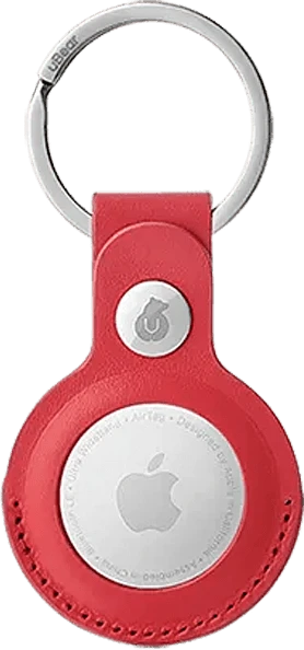 CS98RD01CP-AT1 Capital Leather чехол защитный для AIR TAG с кольцом  кожаный  цвет: красный