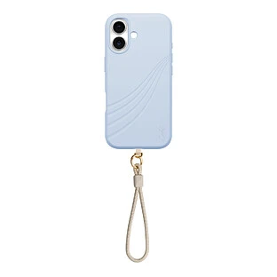 Чехол Uniq COEHL Serina для iPhone 17 Dewdrop Blue (MagSafe)