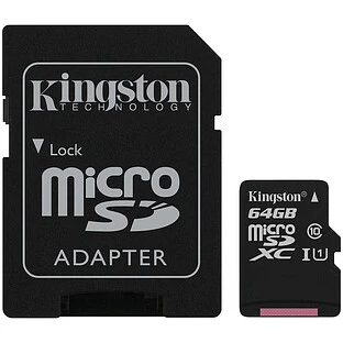Карта памяти KINGSTON 64GB SDCS2/64GB