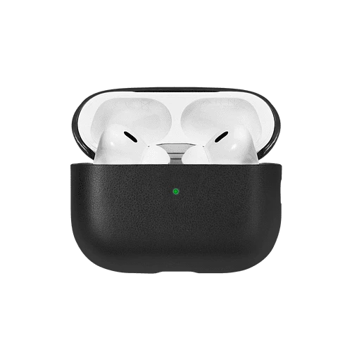 (RE)Classic CASE чехол защитный для AIRPODS PRO 2 кожанный, цвет: чёрный