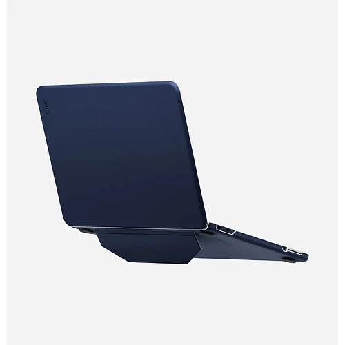 Чехол Uniq для Macbook Neo 13 Lyden Versa Laptop sleeve/stand (Steel Navy)