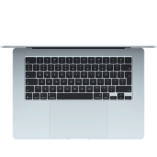 MacBook Air 15.3" M5 (10C CPU/10C GPU), 16GB, 1TB, Небесно-голубой