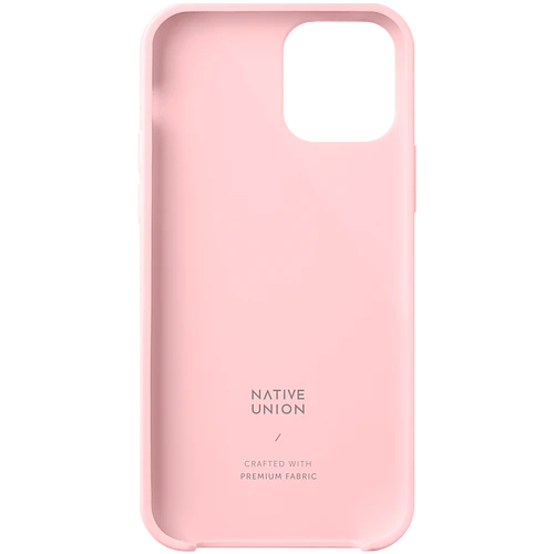 CCAV-ROS-NP20S CLIC CANVAS  чехол защитный для iPhone 12 mini  розовый  ткань CCAV-ROS-NP20S CLIC CANVAS  чехол защитный для iPhone 12 mini  розовый  ткань