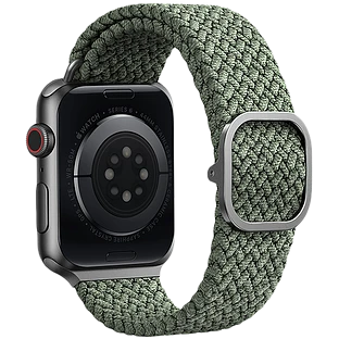 Ремешок Uniq для Apple Watch 42/41/40 mm ASPEN Strap Braided Green