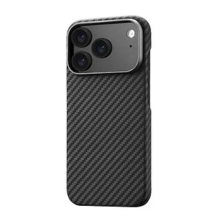 Чехол защитный uBear Supreme Case для iPhone 17 Pro, ультратонкий, материал Кевлар, MagSafe совместимый, черный