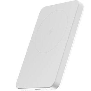Аккумулятор внешний VLP LITE Power Snap 5000 mAh, 3A, MagSafe, USB-C, белый