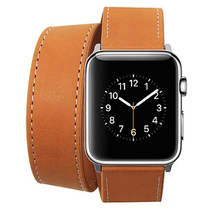 Ремешок COZISTYLE Double Tour Leather Watch bandКожаный ремешок Double Tour Желтовато-коричневый42/44/45 mm